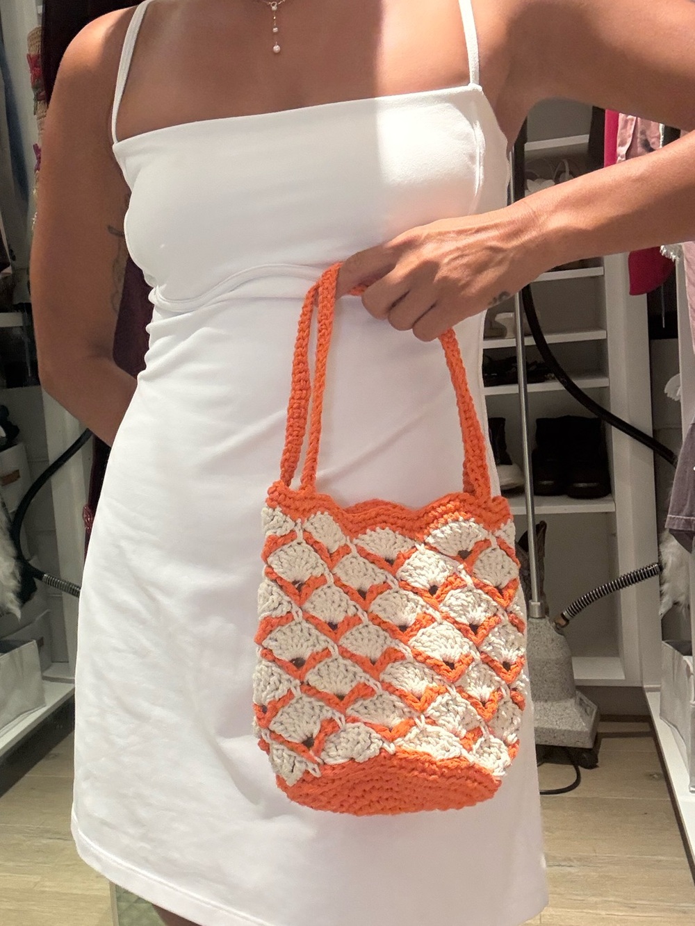 Handmade Crochet Tote Bag | Artisan Crafted | Cute Summer Bag